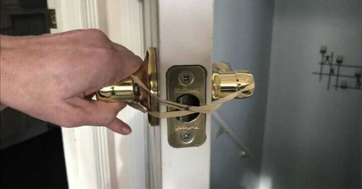 Why Put Rubber Bands On Door Knobs? WhyGlobe